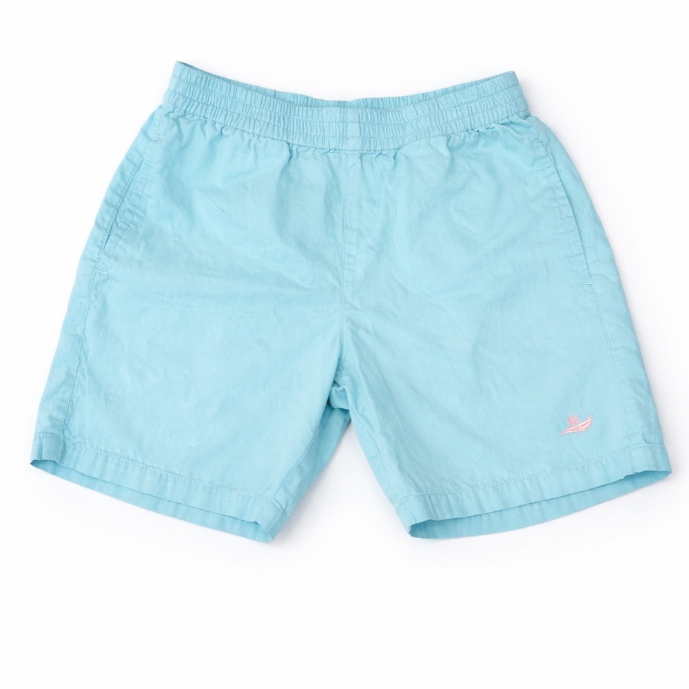 Kids Southbound Light Blue Casual Elastic-Waist Shorts